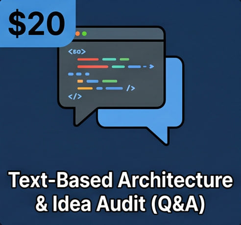 Text-Based Architecture & Idea Audit (Q&A)