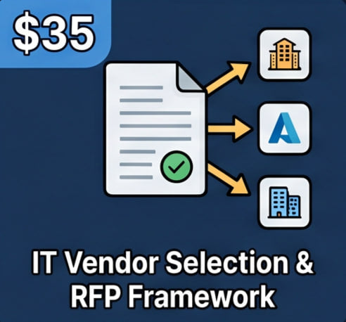 IT Vendor Selection & RFP Framework
