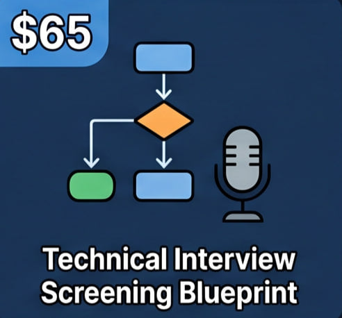 Technical Interview Screening Blueprint
