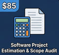 Software Project Estimation & Scope Audit